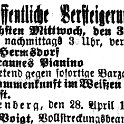 1902-04-30 Hdf Versteigerung Weisser Hirsch